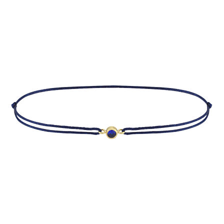 Başak Burcu Sapphire İpli Bileklik