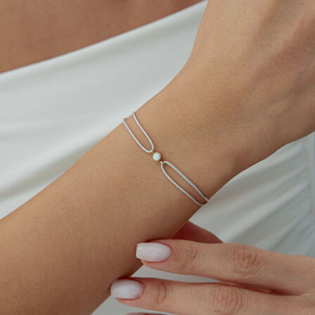 İkizler Burcu Moonstone İpli Bileklik