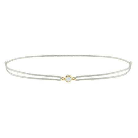 İkizler Burcu Moonstone İpli Bileklik