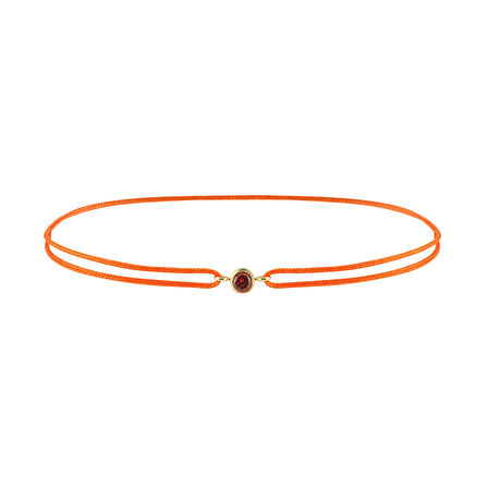 Oğlak Burcu Garnet İpli Bileklik