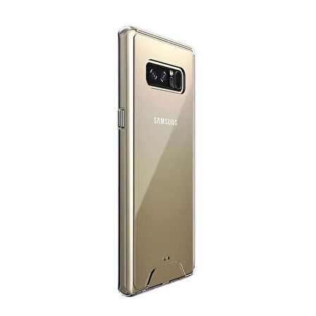 Gpack Samsung Galaxy Note 8 Kılıf Gard Nitro Şeffaf Sert Silikon