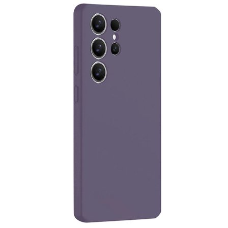 Samsung Galaxy S25 Ultra Kılıf Nano İçi Kadife Silikon - Mor