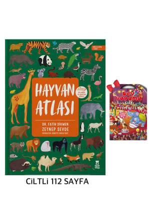 Hayvan Atlası (Dev Harita ve Çıkartma Hediyeli) - Dr. Fatih Dikmen & Sirk Eğlencesi Dev Boyama Posteri
