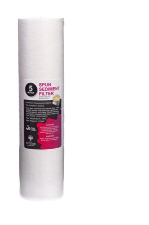 Ihlas Su Arıtma Cihazı Filtresi 3'lü Ön Filtre Paketi 1 Mikron Sediment Filtreli