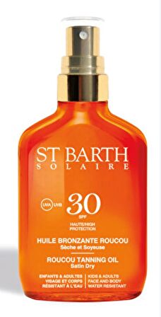 ST BARTH Ligne St. Barth Roucou Oil Spf 30 - Roucou Yüksek Bronzlaştırıcı Yağ 100 ML