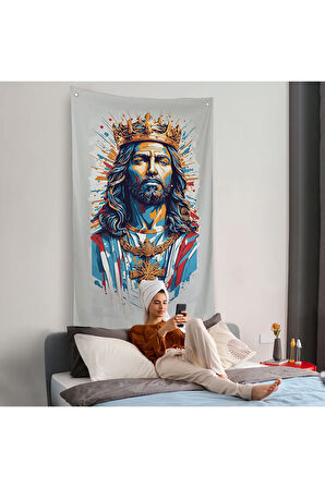 Hz İsa Duvar Örtüsü - Jesus-7927