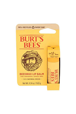 BURT'S BEES Original Beeswax (E vitaminli) Dudak Balmı 0.34 OZ 9.63 gr