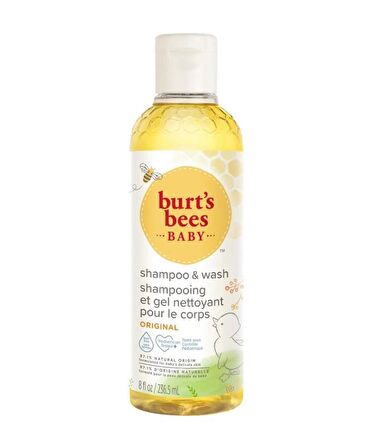 Burts Bees Göz Yakmayan Ceviz Yağlı Saç ve Vücut Şampuanı 235 ml