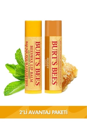Beeswax + Bal Aromalı Dudak Bakım Kremi Avantaj Seti