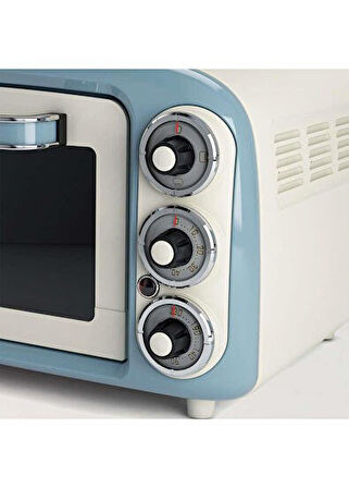 Ariete Vintage Mavi Mini Fırın