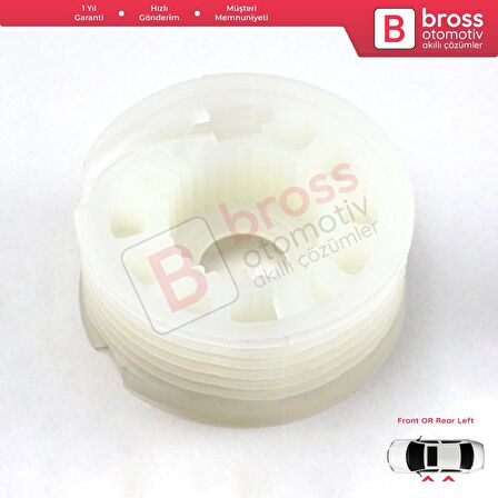 VW BMW Seat İçin Sol Ön veya Arka Kapı Cam Kriko Mekanizma Tamir Makarası