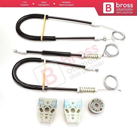 Seat Ibiza MK4 6J8 6P8 6J5 6P1 2008-2017 5-Kapı 6J4837402 İçin Elektrikli Ön Sağ Cam Kriko Tamir Set