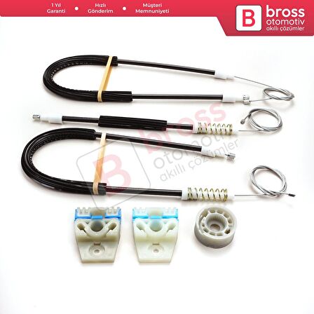 Seat Ibiza MK4 6J8 6P8 6J5 6P1 2008-2017 5-Kapı 6J4837402 İçin Elektrikli Ön Sağ Cam Kriko Tamir Set