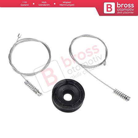 Jaguar XK8 XKR X100 1997-2006 Coupe Convertible C2N3914 İçin Arka Sol Cam Kriko Tamir Seti