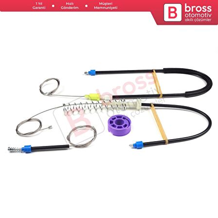 VW Phaeton 3D MK1 2002-2016 LWB Uzun Şase 3D7839462 İçin Arka Sağ Kapı Cam Kriko Tamir Seti