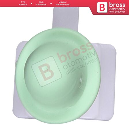 VW için 10 Adet Yan Kalıp Klipsi Beyaz 3A0853575A