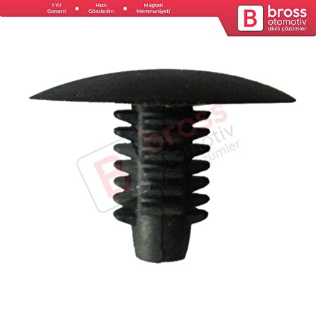 Renault Dacia Peugeot için 10 Adet Radyatör Paneli Klipsi 6992C6