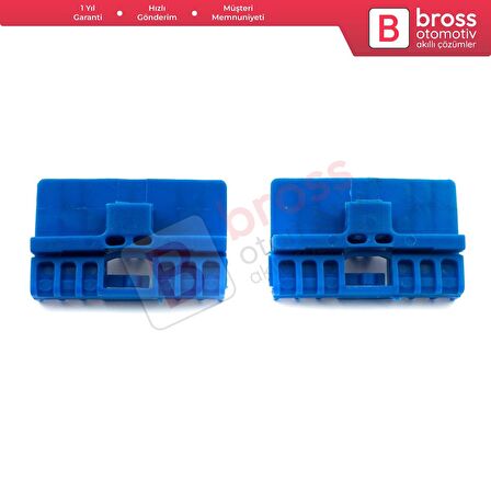 Audi A3 A6 İçin 2 Adet Ön Kapı Cam Kriko Klipsi