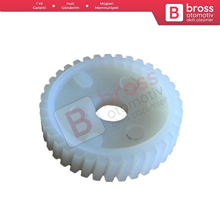 Alfa Romeo İçin Sunroof Tamir Dişlisi 36 Diş; Çap: 38.84 mm, Delik Çapı: 9.05 mm