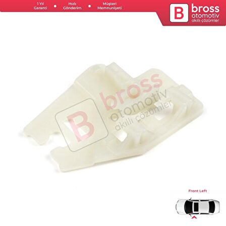 BMW E46 X5 İçin Ön Sol Kapı Cam Kriko Klipsi 51337020660