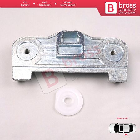 BMW E39 1995-2004 İçin Arka Sol Kapı Pencere Regülatör Metal Klipsi