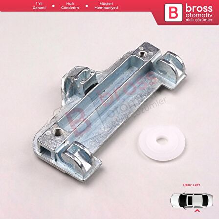 BMW E39 1995-2004 İçin Arka Sol Kapı Pencere Regülatör Metal Klipsi