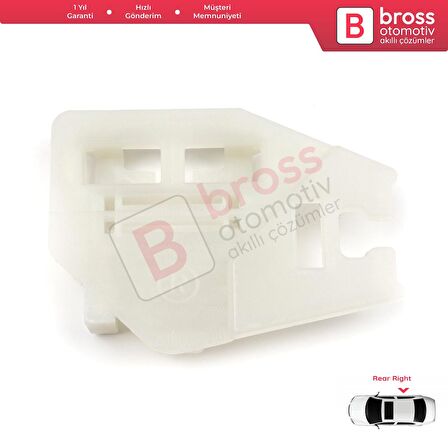 BMW E46 X5 İçin Arka Sağ Cam Kriko Tamir Klipsi B2