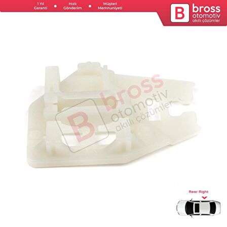 BMW E46 X5 İçin Arka Sağ Cam Kriko Tamir Klipsi B2