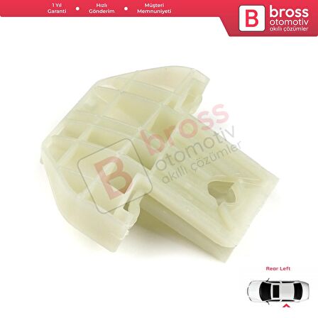 Ford Focus 1998-On İçin Arka Sol Kapı Cam Kaldırma Mekanizma Klipsi :RBF491702