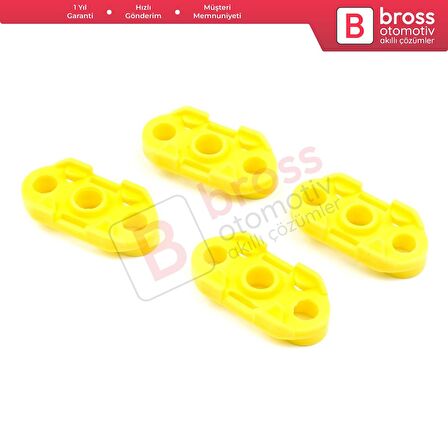 Opel Chevrolet Malibu Saab 9 3 İçin 4 Adet Cam Kriko Klipsi