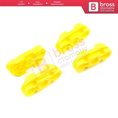 Opel Chevrolet Malibu Saab 9 3 İçin 4 Adet Cam Kriko Klipsi