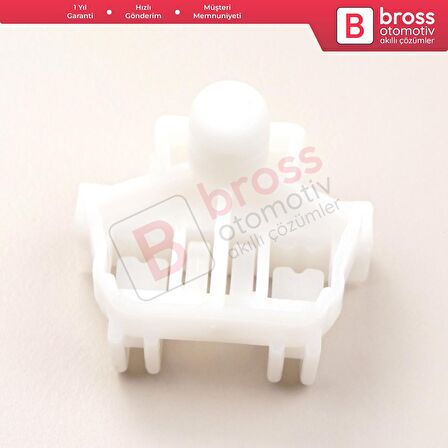 Renault Clio MK2 1998-2006 4/5 Kapı İçin Ön Sağ veya Sol Kapı Cam Kriko Klipsi