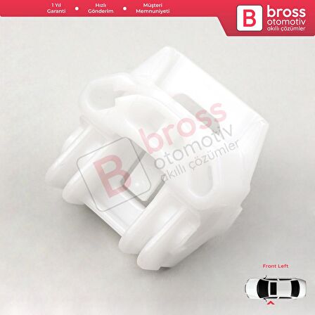 VW Peugeot İçin Ön Sol Kapı Cam Kriko Klipsi 1J4837462F