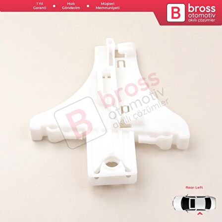 VW Golf 4/5 Bora Passat İçin Arka Sol Cam Kriko Klipsi 1J4839461C