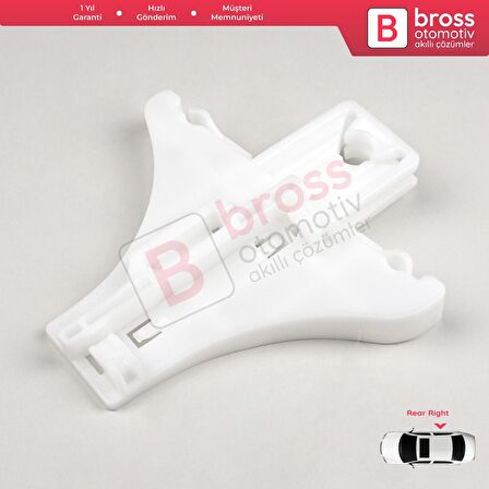 VW Golf 4/5 Bora Passat İçin Arka Sağ Cam Kriko Klipsi 1J4839462C