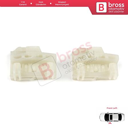 Audi VW Seat İçin 2 Adet Ön Sol Cam Kriko Klipsi