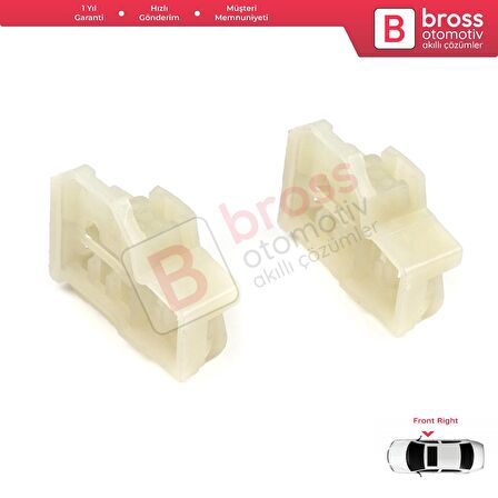 Audi VW Seat İçin 2 Adet Ön Sağ Cam Kriko Klips