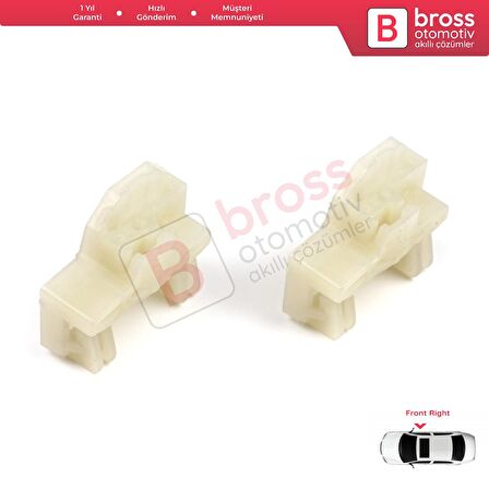 Audi VW Seat İçin 2 Adet Ön Sağ Cam Kriko Klips