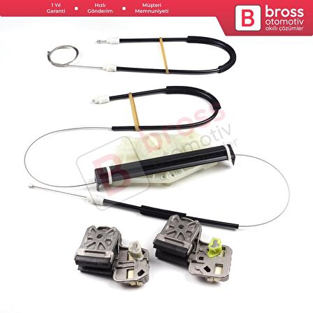 VW Golf MK4 Jetta Bora A4 1J 4/5 Kapı 1JM898462 İçin Sağ Ön Cam Kriko Metal Klips Tamir Seti