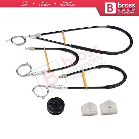 Renault Kangoo MK2 FW KW 2007-2021 Citan W415 807207012R İçin Ön Sağ Kapı Cam Kriko Tamir Seti