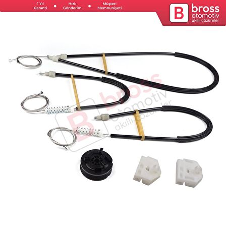 Renault Kangoo MK2 FW KW 2007-2021 Citan W415 807207012R İçin Ön Sağ Kapı Cam Kriko Tamir Seti