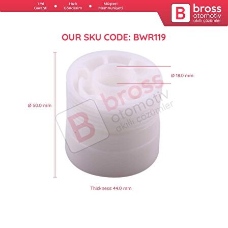 BWR119 VW Transporter T5 İçin Ön Sol Cam Kriko Tamir Makarası