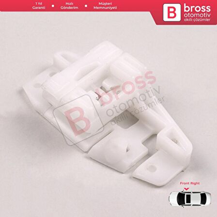 Citroen C3 Renault Scenic Modus İçin Sağ Ön Cam Kriko Klipsi