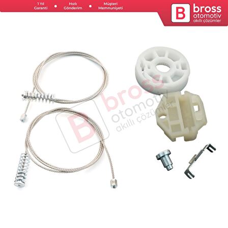 Opel Holden Astra G İçin Arka Sağ veya Sol Cam Kriko Tamir Seti