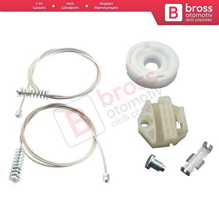 Opel Holden Astra G İçin Arka Sağ veya Sol Cam Kriko Tamir Seti