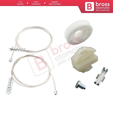 Opel Holden Astra G İçin Arka Sağ veya Sol Cam Kriko Tamir Seti