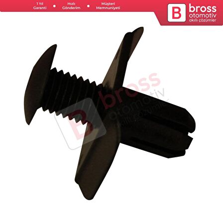 Mazda Hyundai Nissan Kia için 10 Adet Plastik Klips 86651 27000
