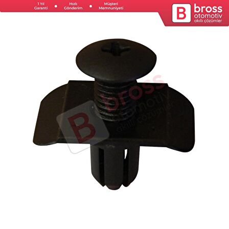 Mazda Hyundai Nissan Kia için 10 Adet Plastik Klips 86651 27000