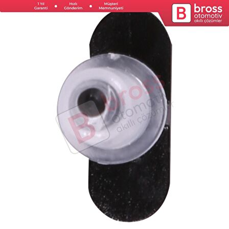 Audi Ford Opel VW için 10 Adet Toz Klipsi 106520 1H0837719 157979 90579619 1H0 837 719 (1H0837719)