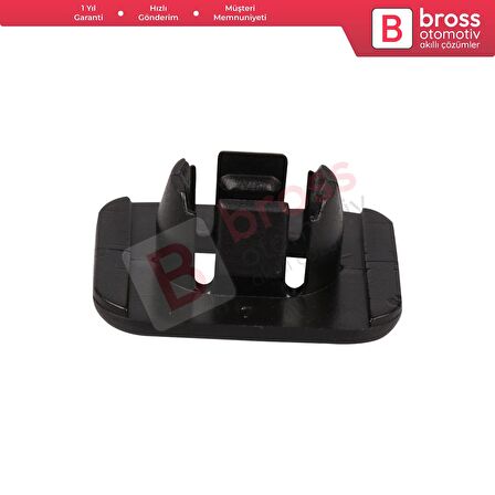 Nissan İçin 10 Adet Izgara Klipsi Siyah 62380 U7400